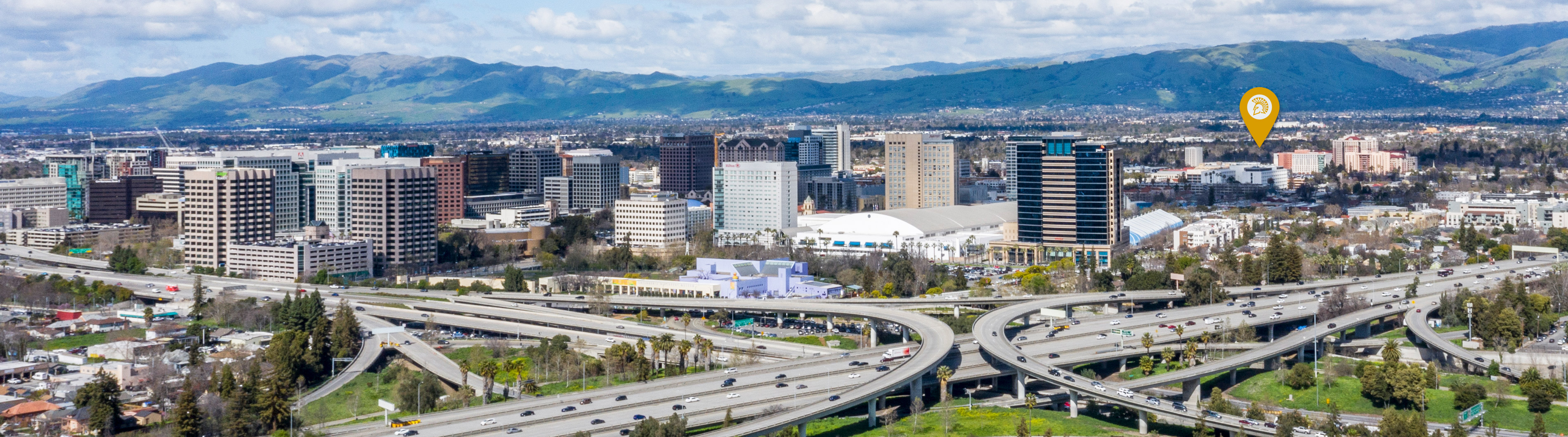 View of San Jose, Northern California's largest city.