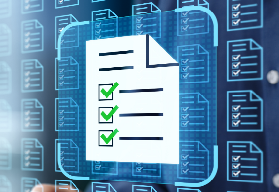 A document with three check marks showing it is accessible.