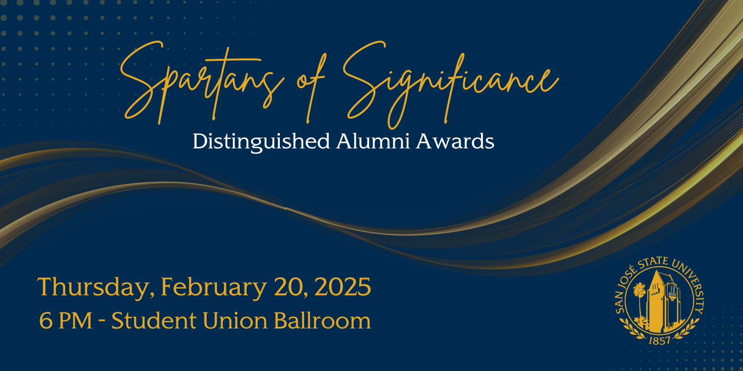 Distinguished Alumni Award Graphic