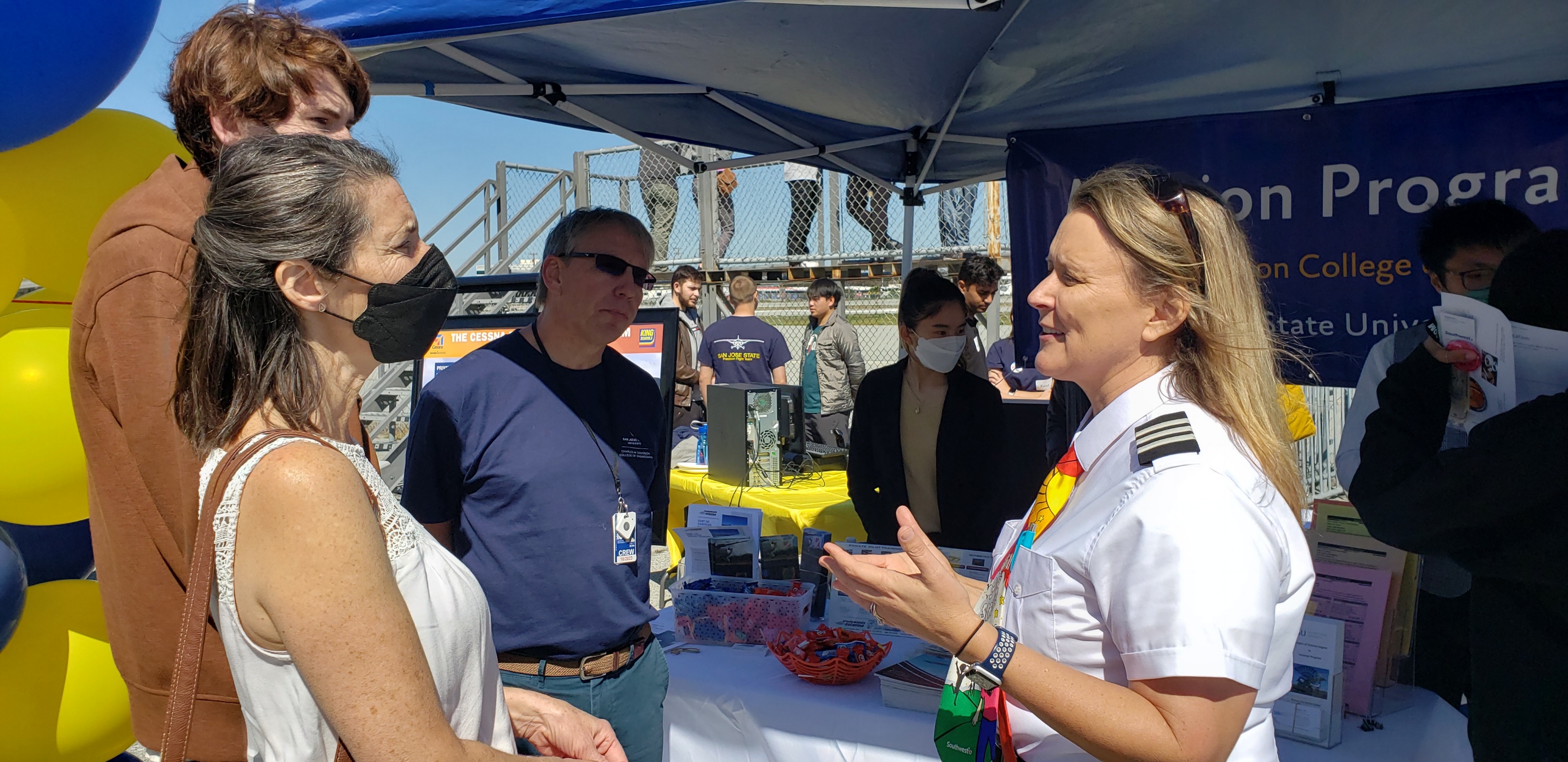 SJSU Aviation at Aviation Exploration Day