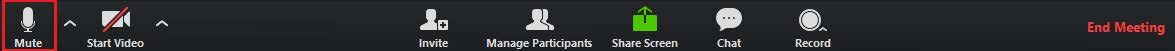 Zoom toolbar