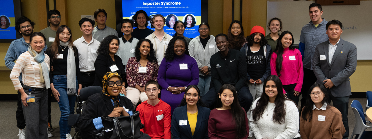 LCOB Students and Staff pose for a group photo in BBC 032