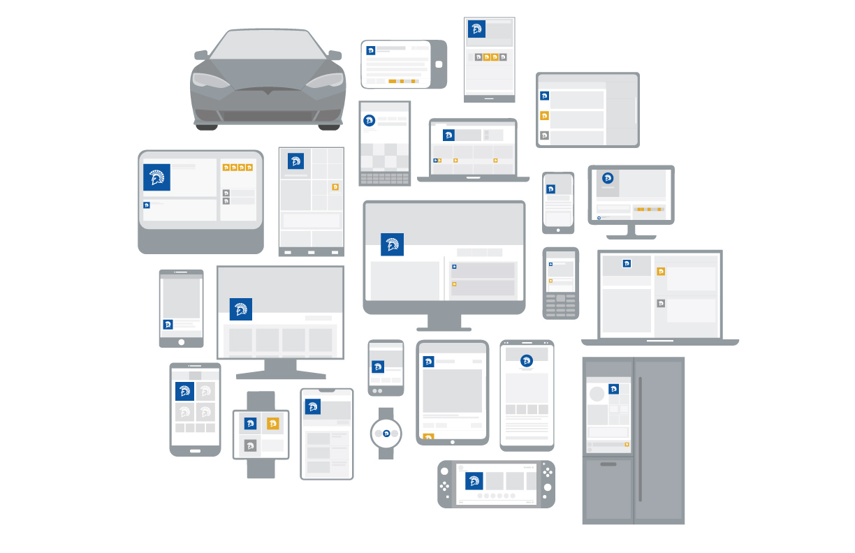 image of laptops, handheld devices