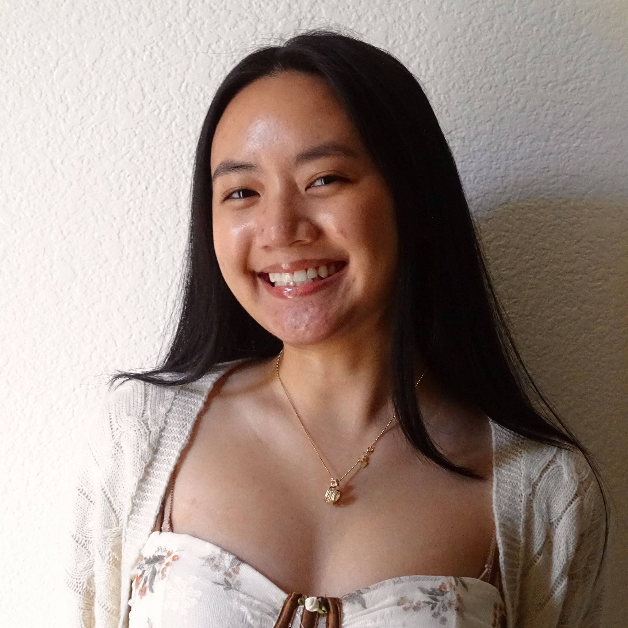 student smiling