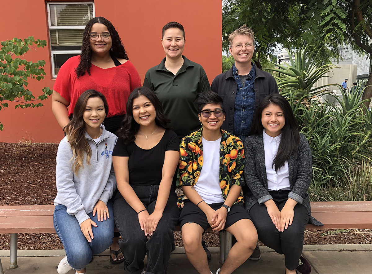 Gender Equity Center staff posing for a group photo.