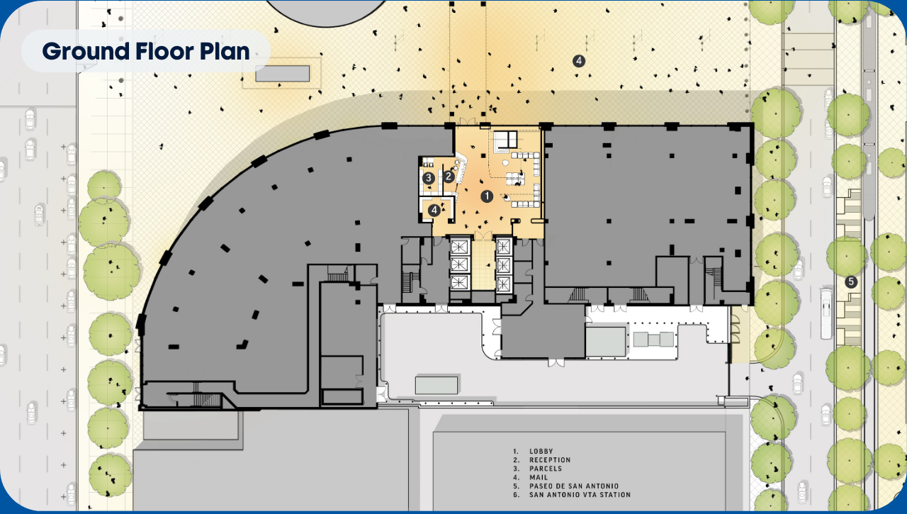 Spartan Village ground floor floorplan