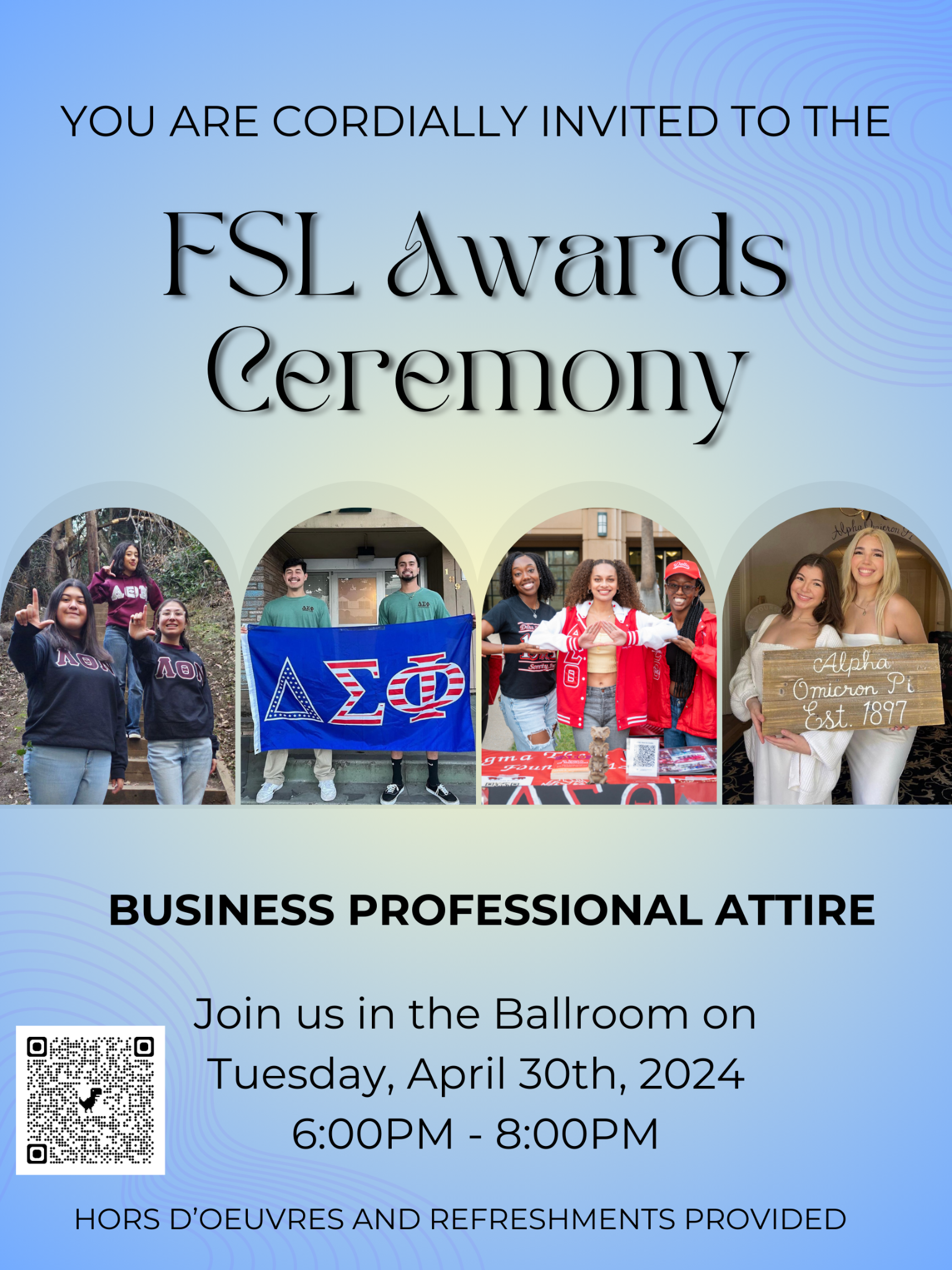 FSL Awards Flyer