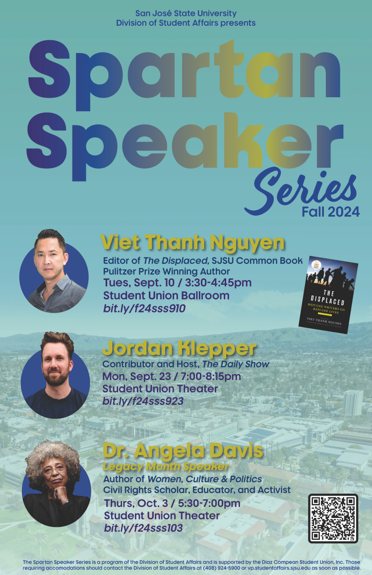 Spartan Speaker Series Fall 2024 All speaker lineup