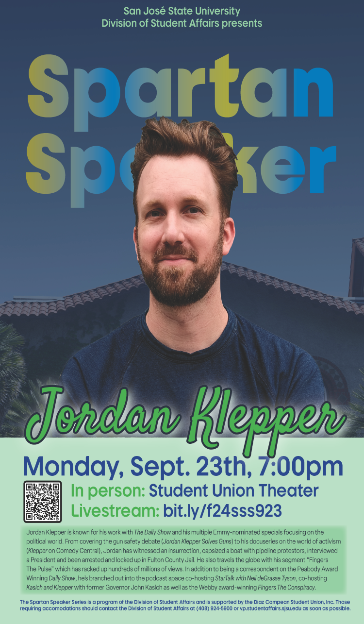 Spartan Speaker Series with Jordan Klepper