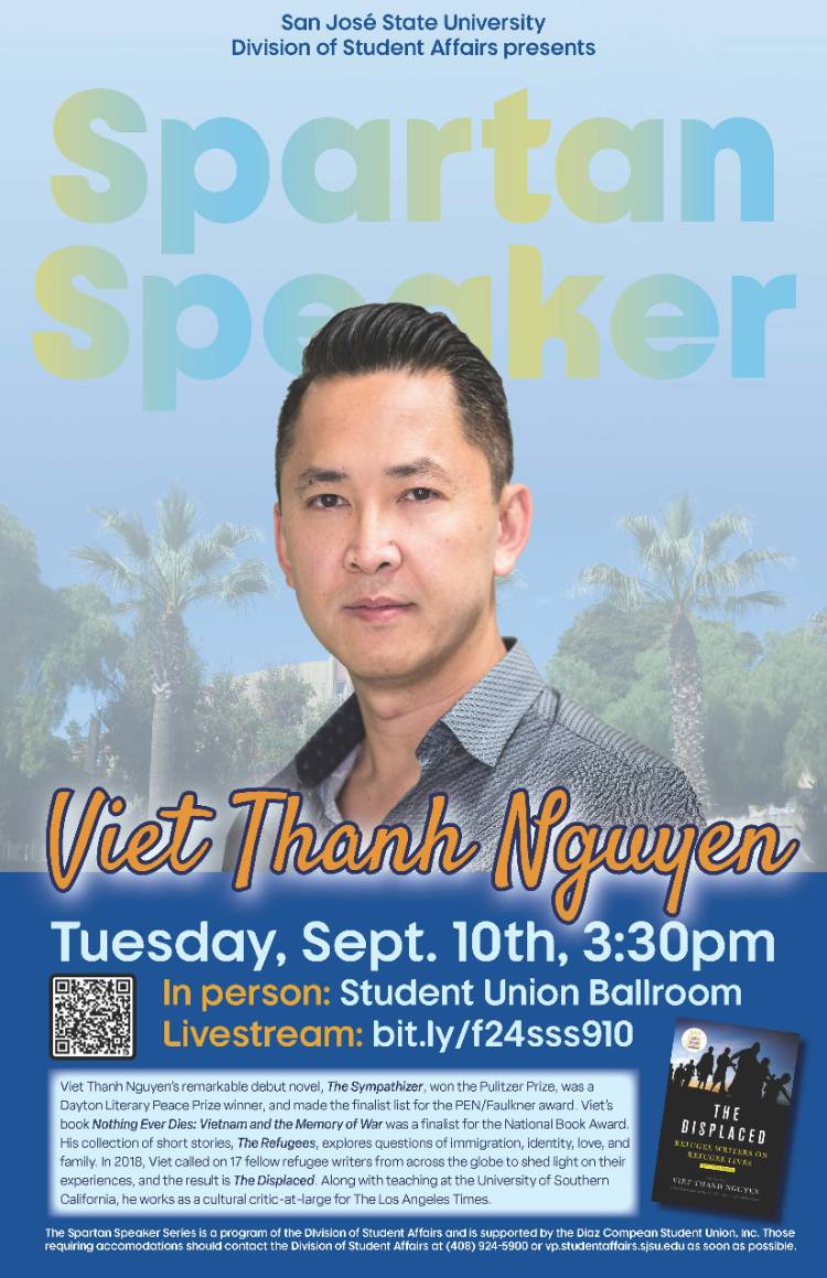 Spartan Speaker Series with Viet Thanh Nguyen