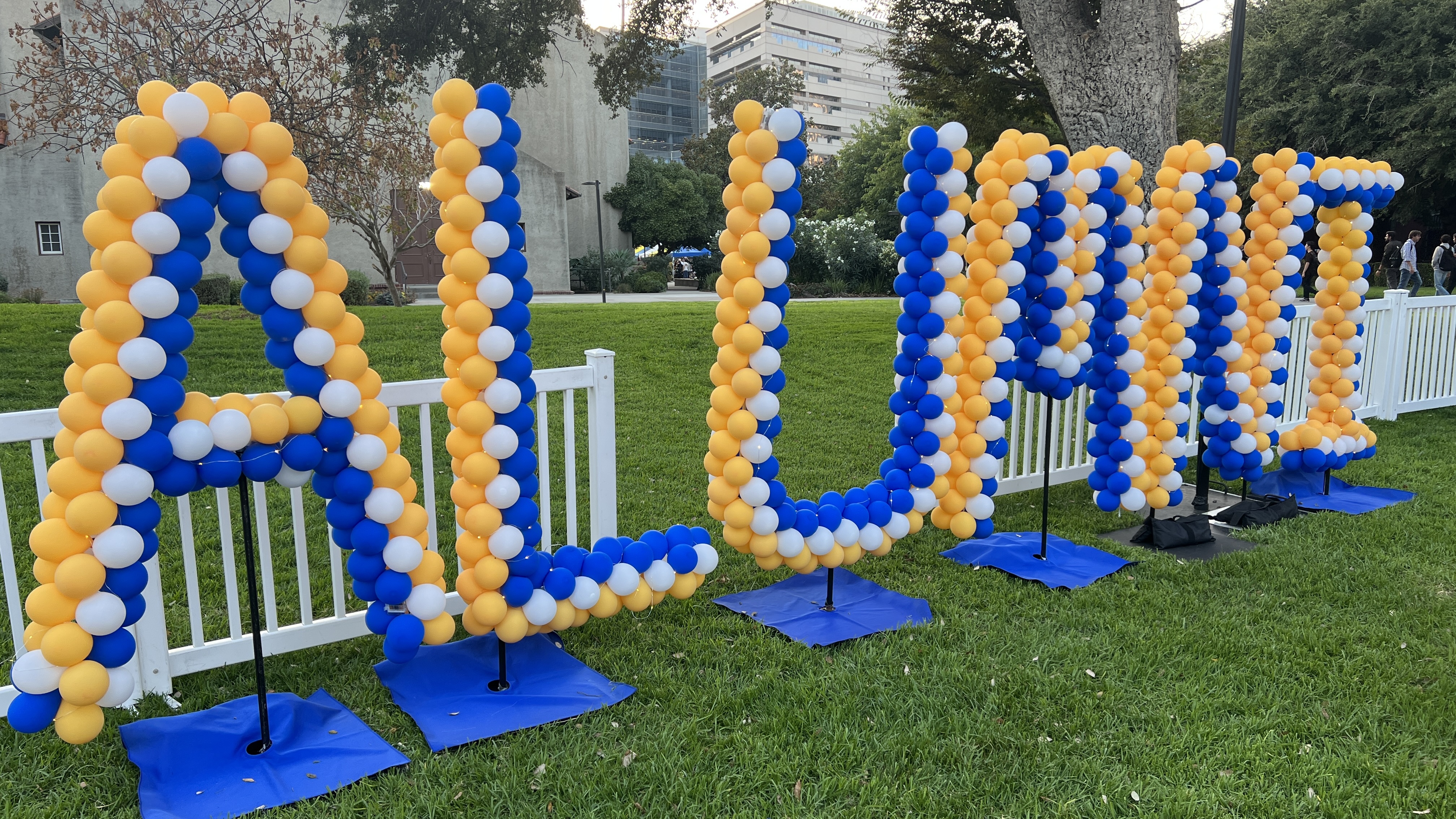 Alumni balloons