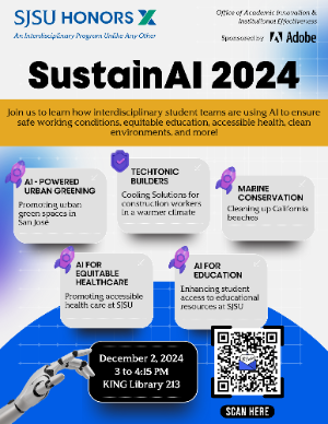 Flyers of the SustainAI 2024 event