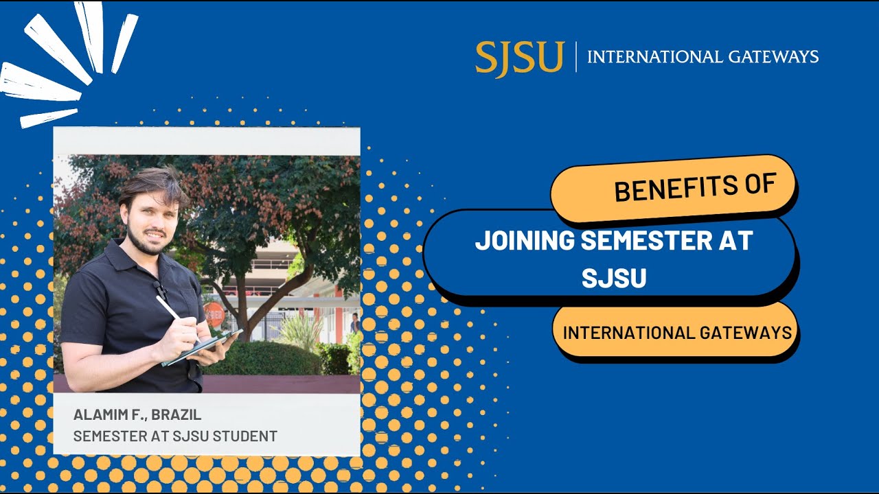 Alamim started as a Semester at SJSU student and enjoyed SJSU so much that he will return this Fall as a full-time student to pursue a Master's degree in Public Health.