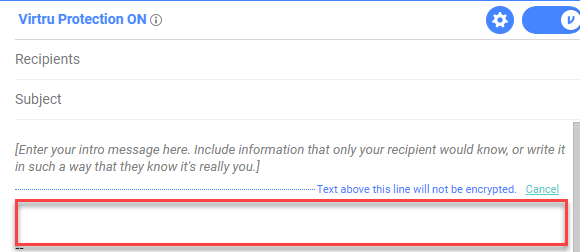Virtru for Gmail.