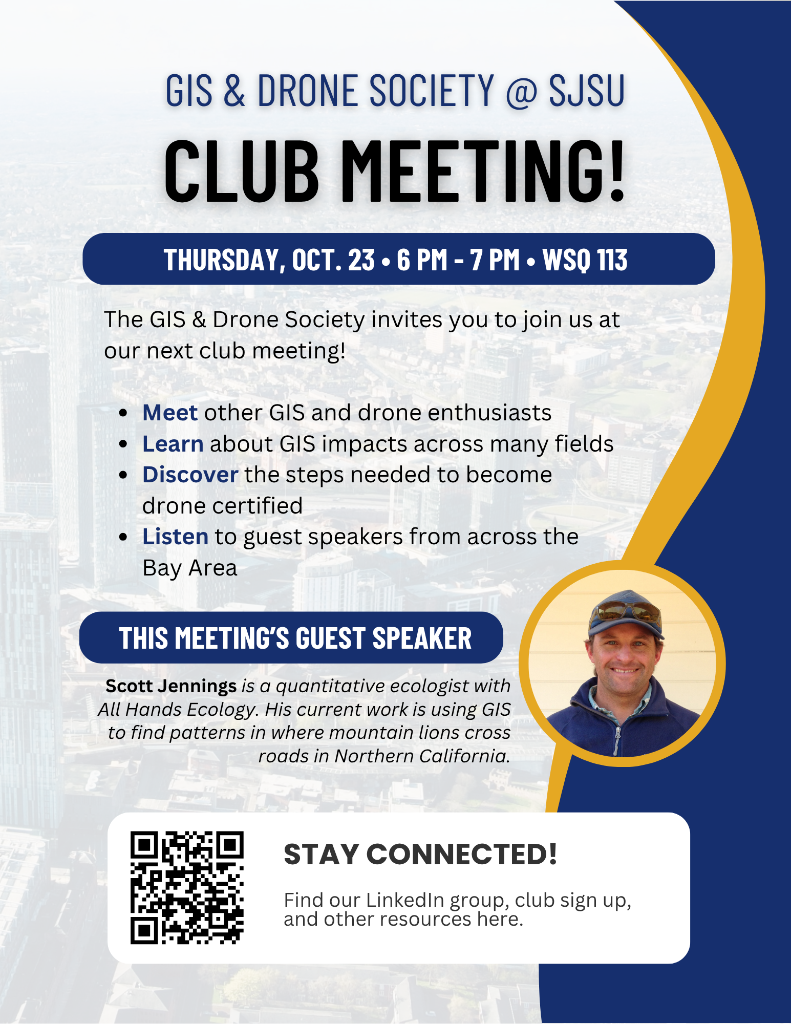 flyer with info featuring Scott Jennings