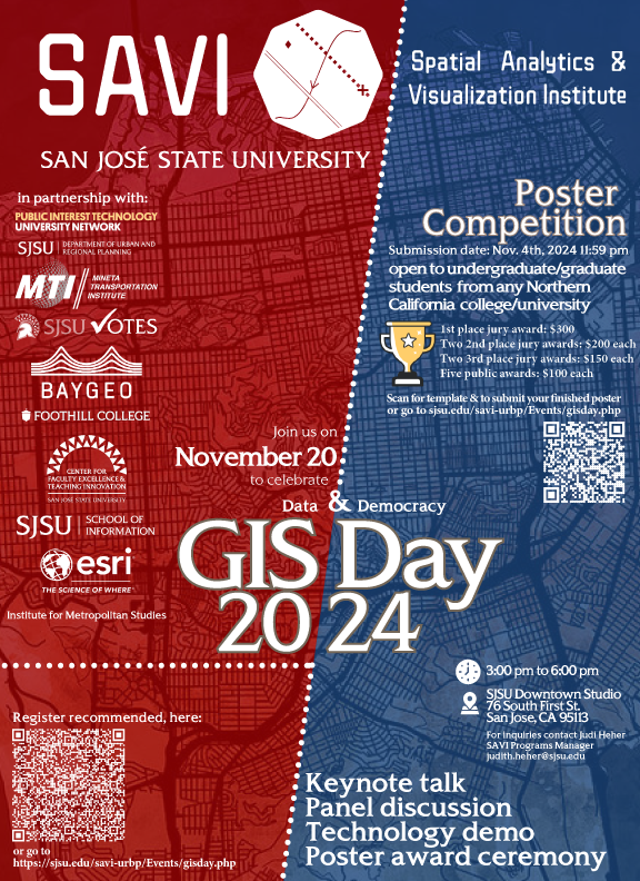 Join us to celebrate GIS Day 2024 with prizes and event!