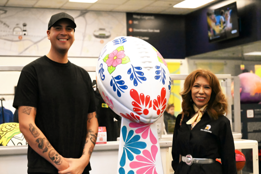 Emilio Cortez and Dr. Cynthia Teniente-Matson.