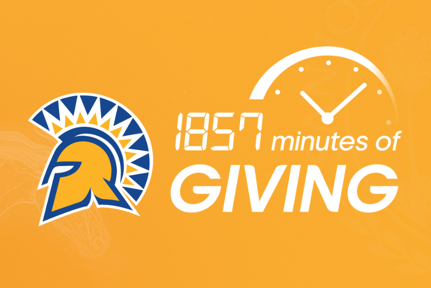 1857 minutes of giving - annual fundraising campaign for SJSU programs