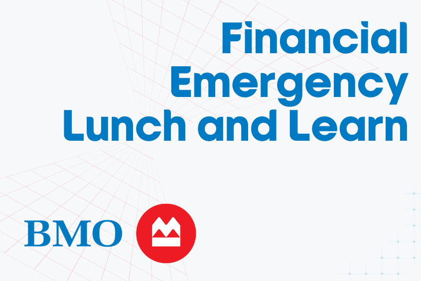 BMO Bank Financial Emergency lunch and learn workshop for SJSU employees.