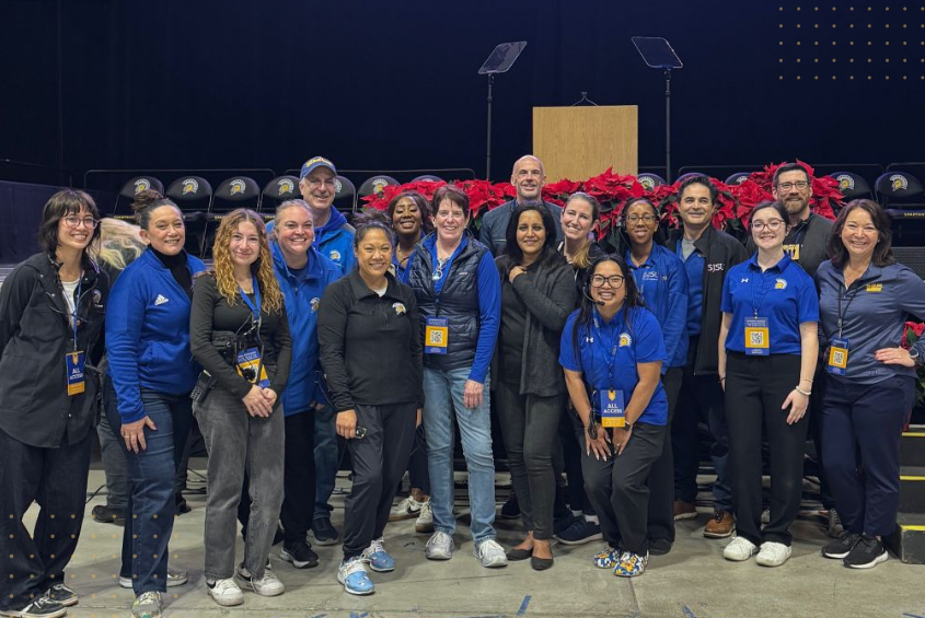 Talent Acquisition staff with University Personnel.