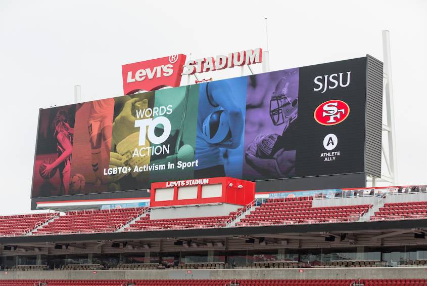 SJSU event at Levi's Stadium.