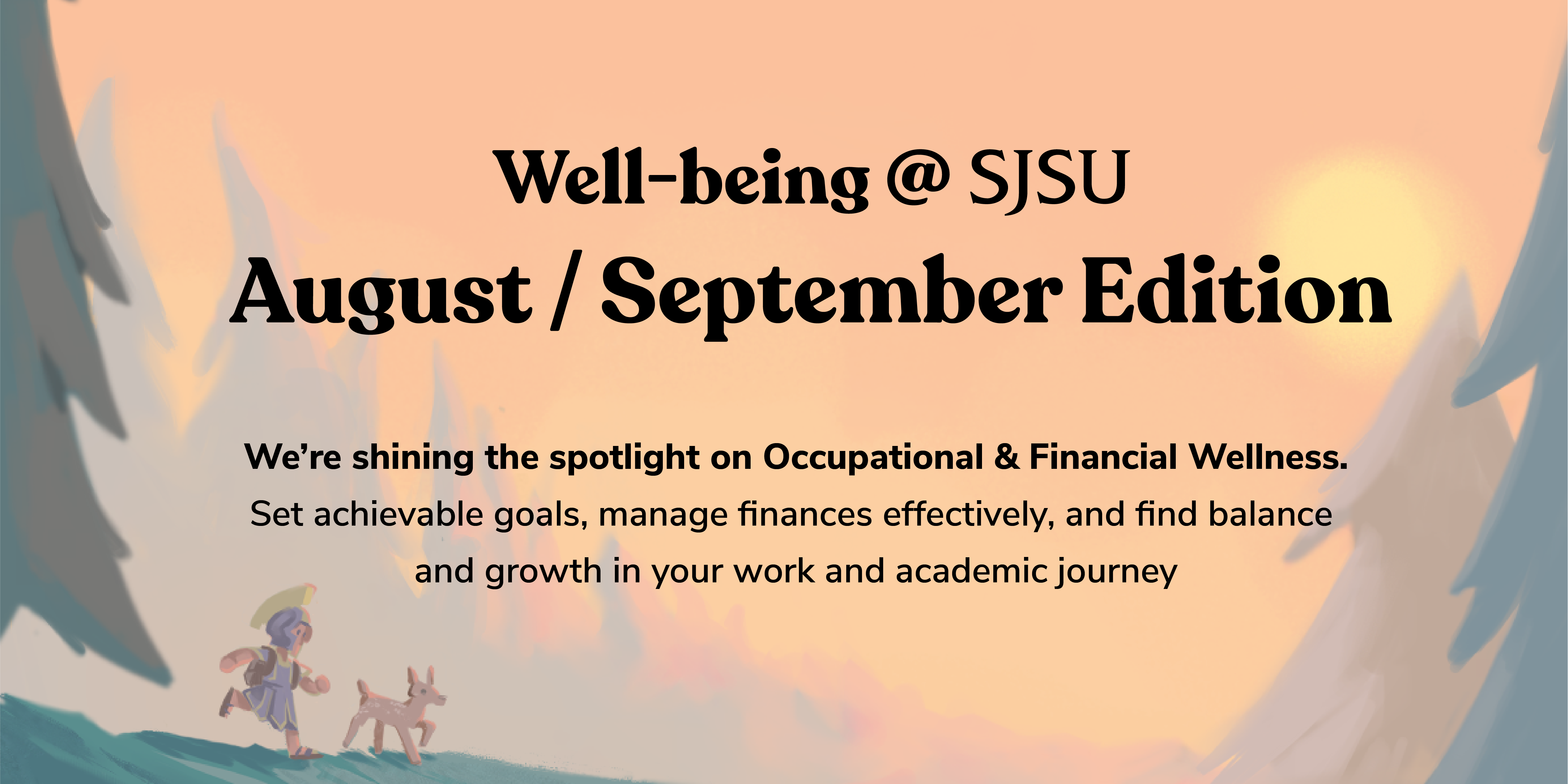 Well-being @ SJSU August/September Edition
